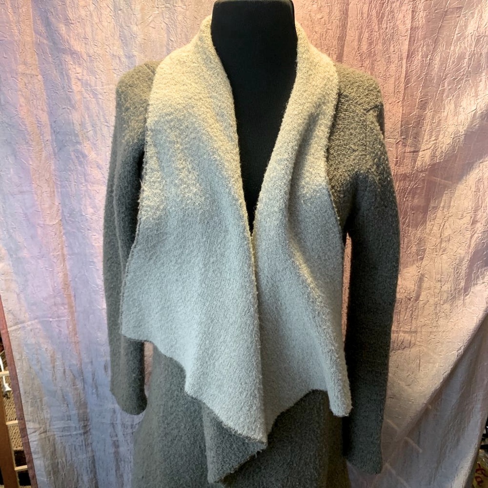 Zara knit color‎ block cardigan